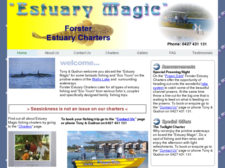 www.forsterestuarycharters.com