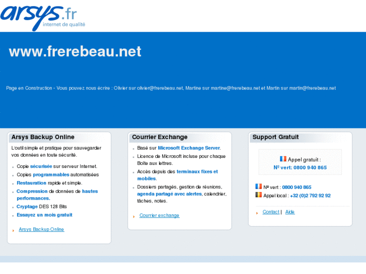 www.frerebeau.net