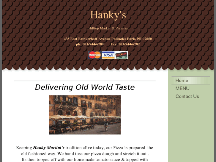 www.hankyspizza.com