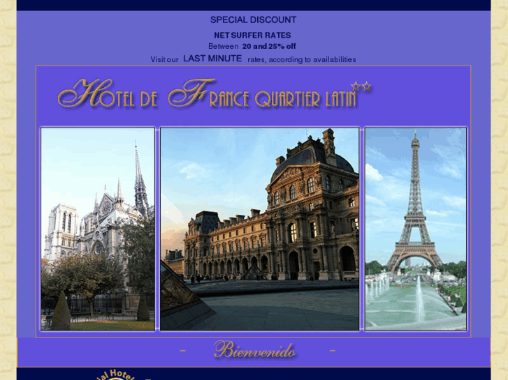 www.hoteles-paris-defrance.com