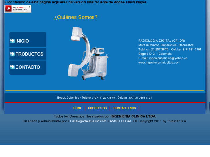 www.ingenieriaclinicaltda.com