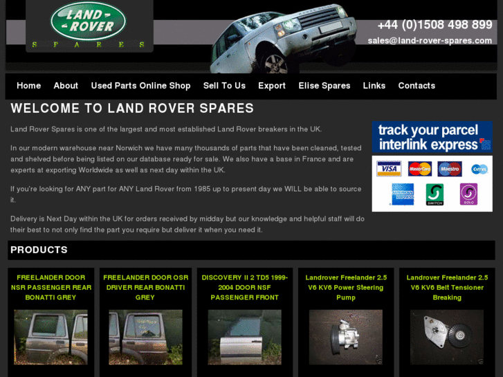 www.land-rover-spares.com