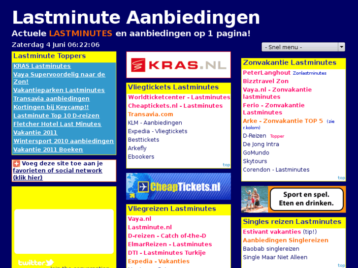 www.lastminutes-vergelijken.com