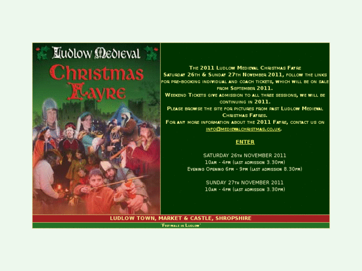 www.ludlowmedievalchristmas.co.uk