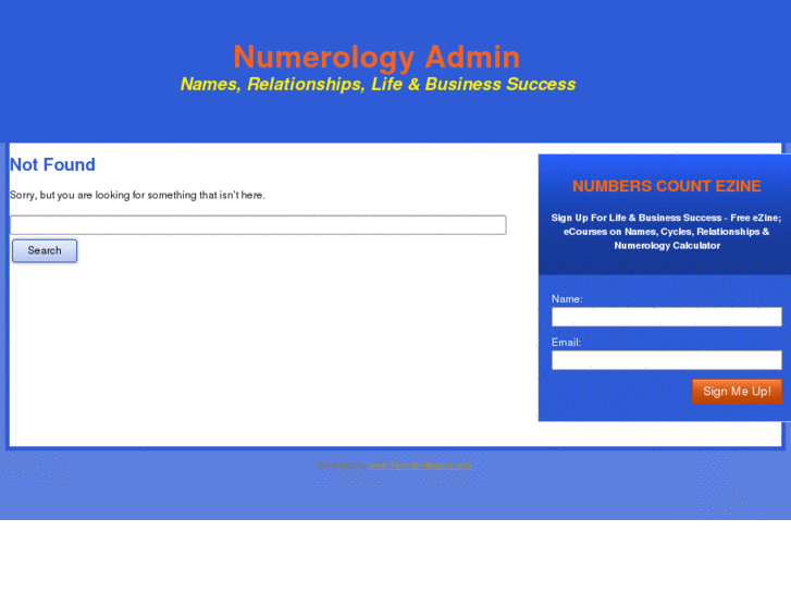 www.numerologyadmin.com