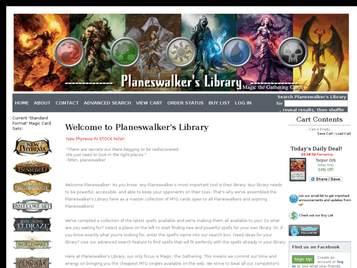 www.planeswalkerlibrary.com