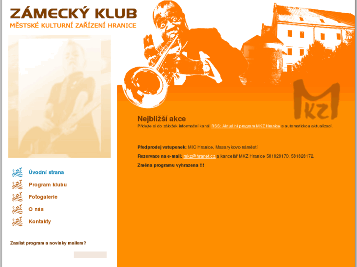 www.zameckyklub.cz