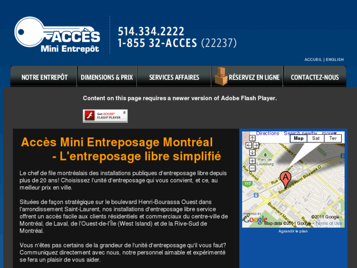 www.accesminientreposage.ca