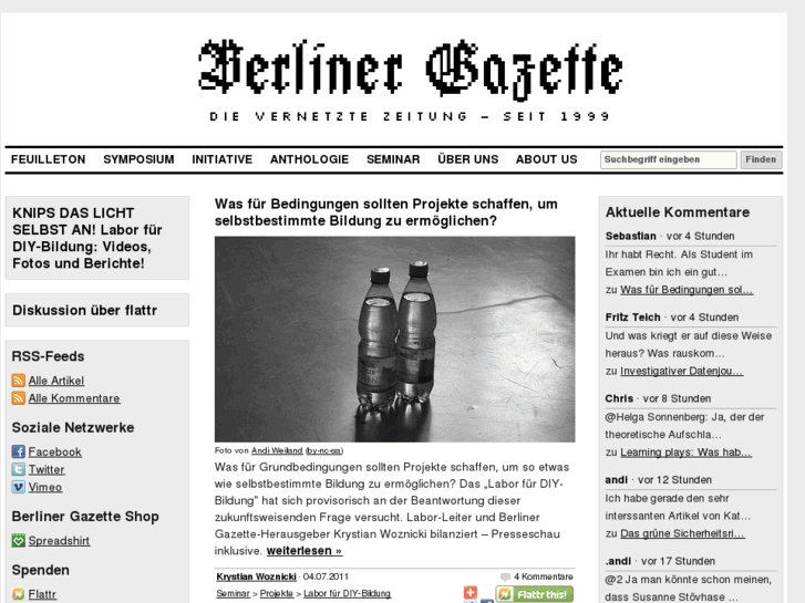 www.berlinergazette.de