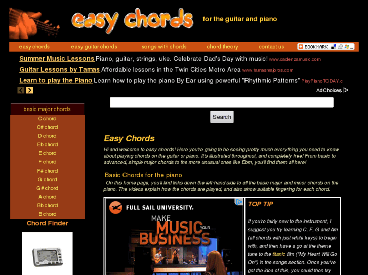 www.easy-chords.com