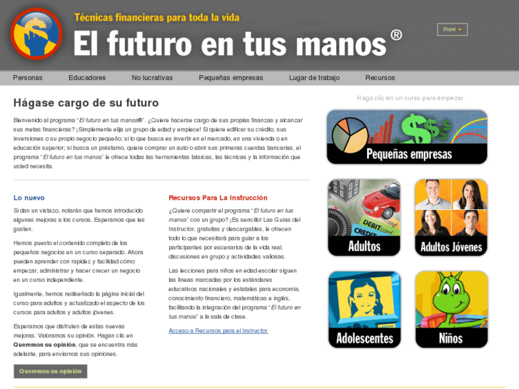 www.elfuturoentusmanos.com