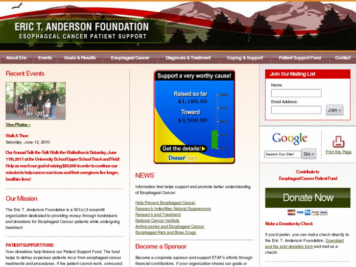 www.erictandersonfoundation.org