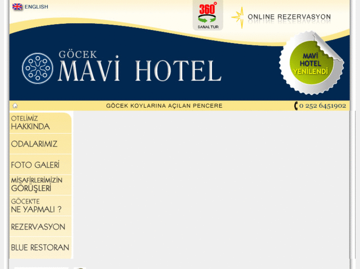 www.gocekmavihotel.com