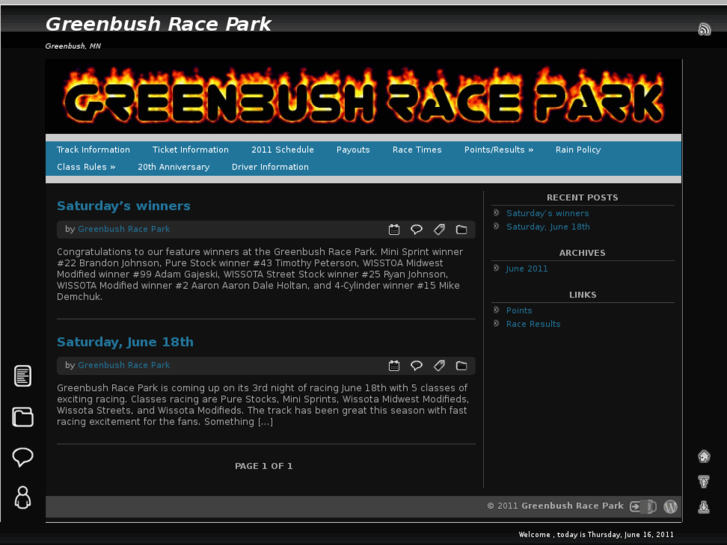 www.greenbushracepark.com