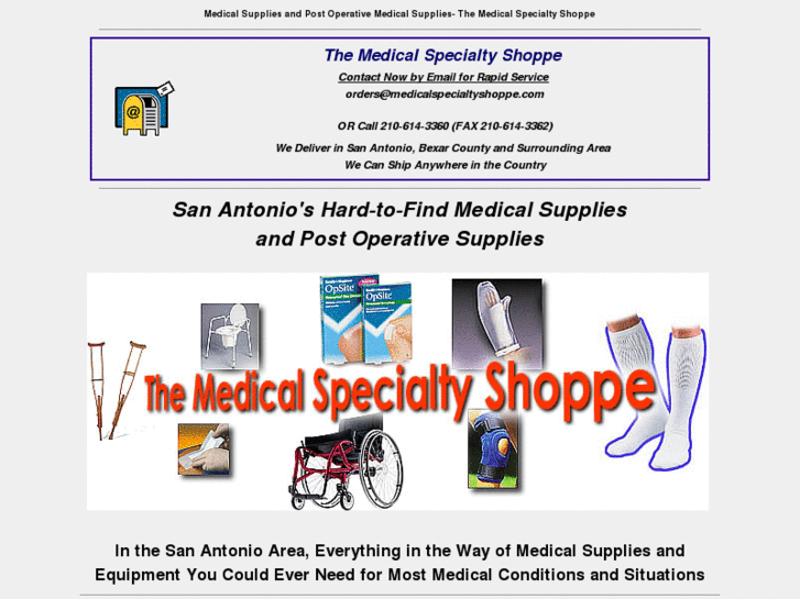 www.medicalspecialtyshoppe.com