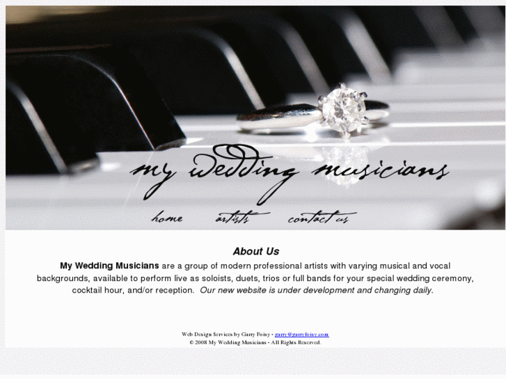 www.myweddingmusicians.com