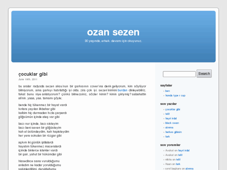 www.ozansezen.com