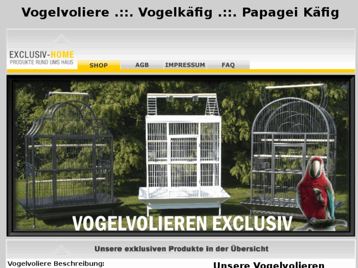 www.vogelvoliere-exclusiv.de