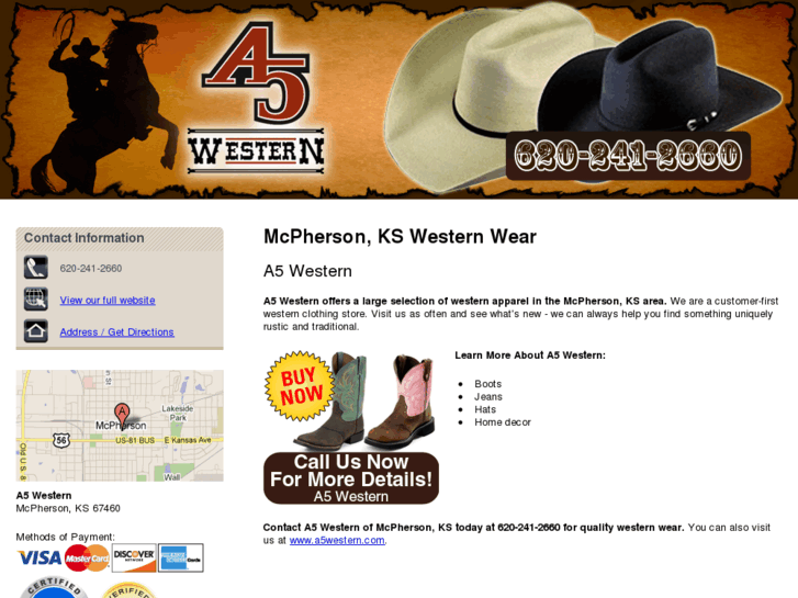 www.a5westernwear.com