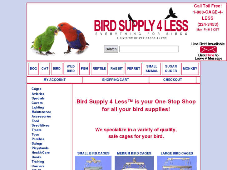 www.birdsupply4less.com