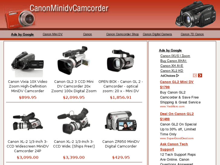 www.canonminidvcamcorder.com