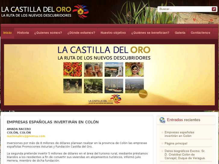 www.castilladeloro.net