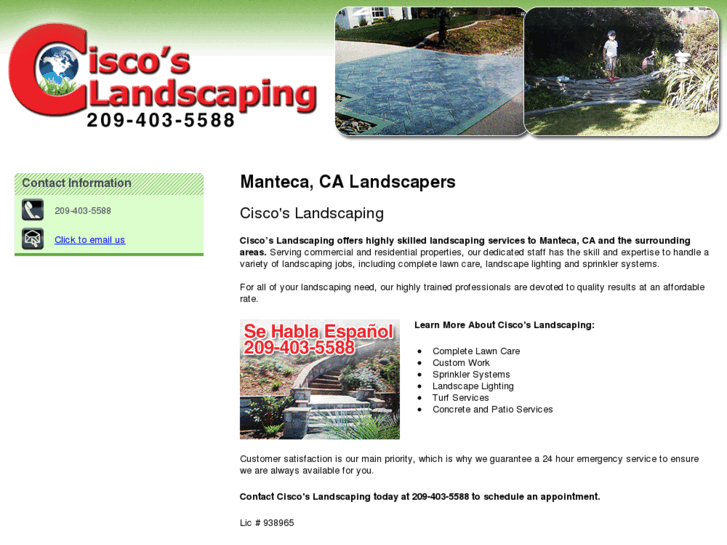 www.ciscoslandscaping.com