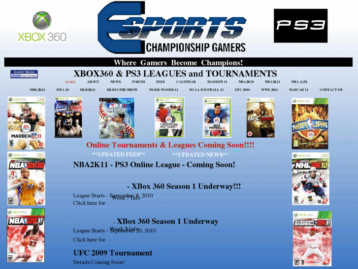 www.esportsgamingleague.com