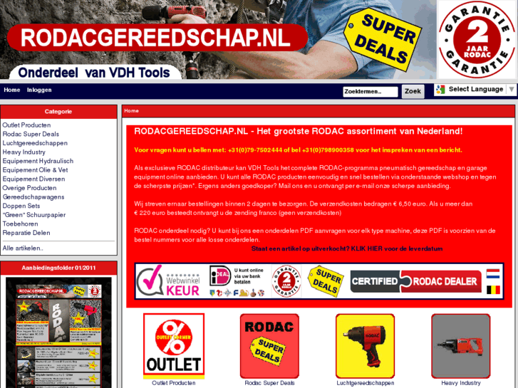 www.rodacgereedschap.com