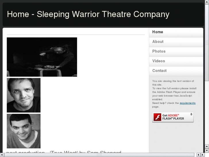 www.sleepingwarriortheatre.com