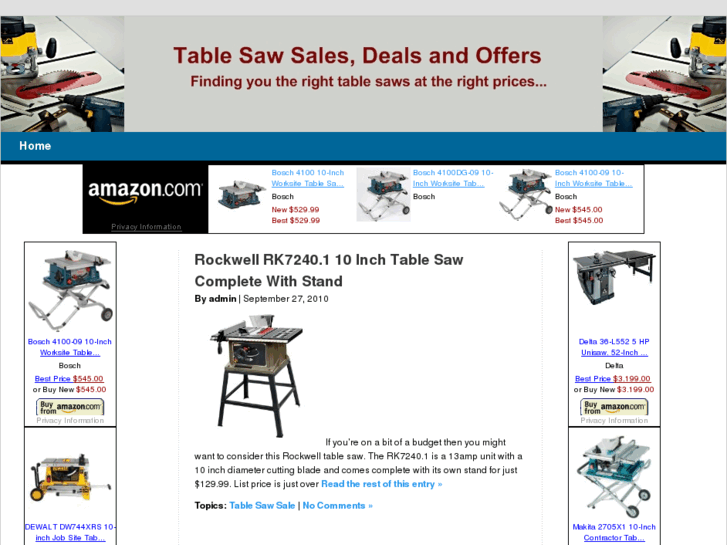 www.tablesawsale.net