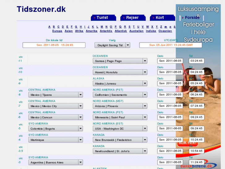 www.tidszoner.dk