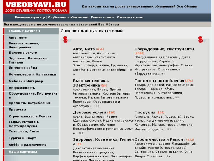 www.vseobyavi.ru