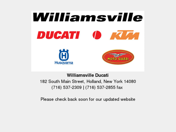 www.williamsvilleducati.com