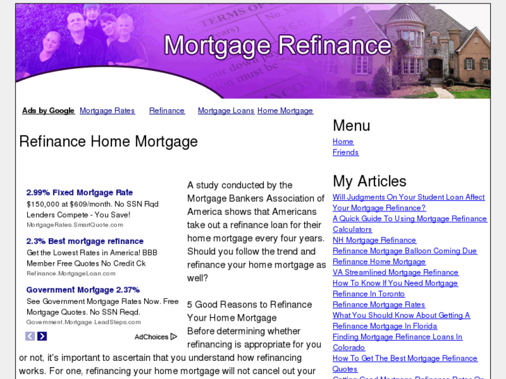 www.aboutmortgagerefinance.com