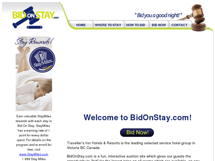 www.bidonstays.com