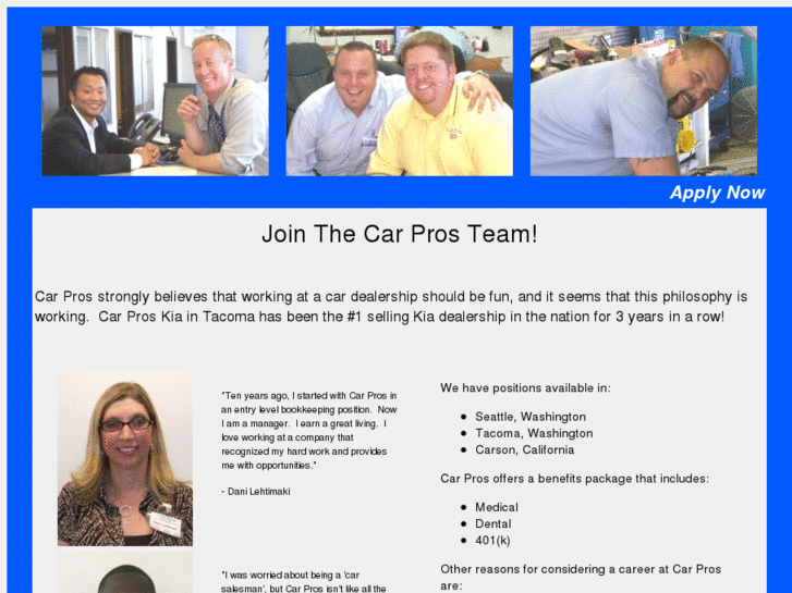 www.carprosjobs.com