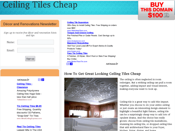 www.ceilingtilescheap.org