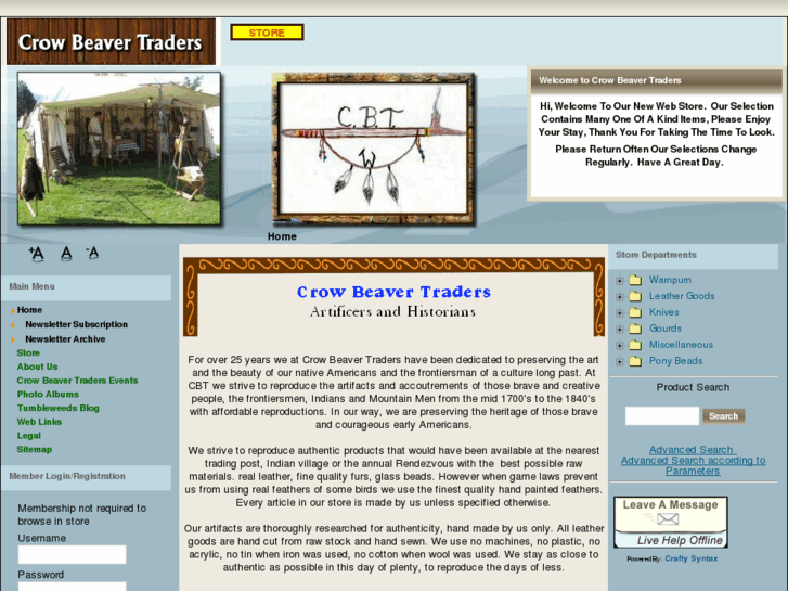 www.crowbeavertraders.com