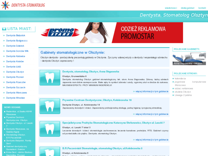 www.dentysta-stomatolog.olsztyn.pl