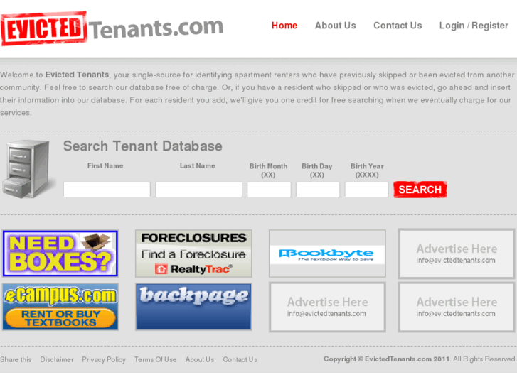 www.evictedtenants.com