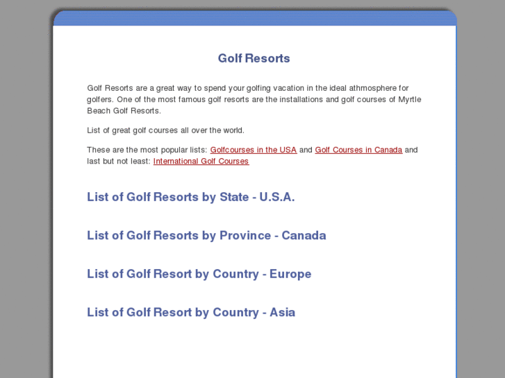 www.find-golf-resorts.com