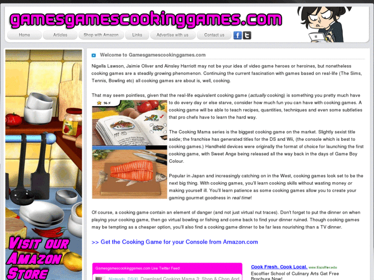 www.gamesgamescookinggames.com