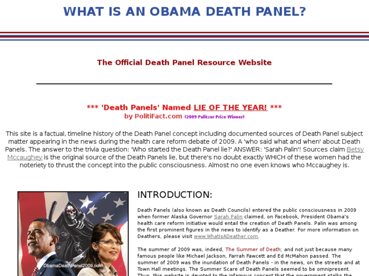 www.obamadeathpanel2009.com