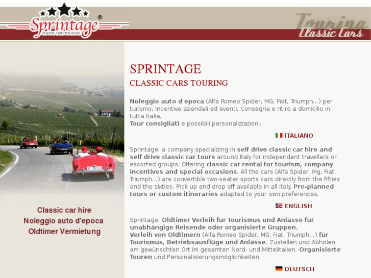 www.oldtimervermietung-italy.com