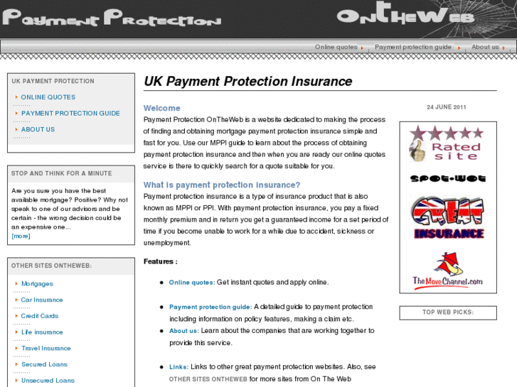 www.payment-protection-ontheweb.co.uk