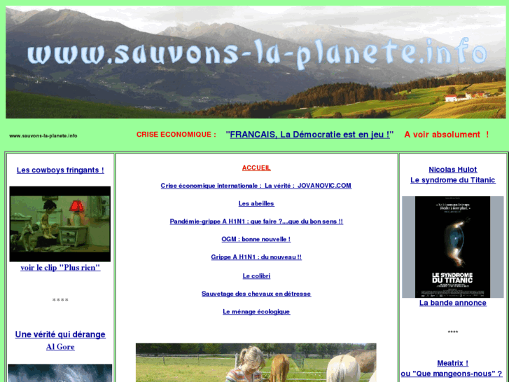 www.sauvons-la-planete.info