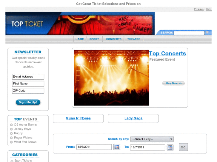 www.ticketselections.com