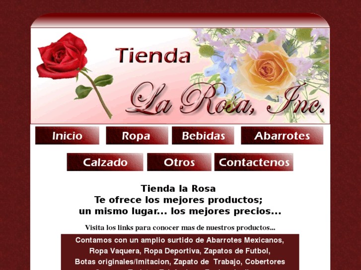 www.tiendalarosa.com