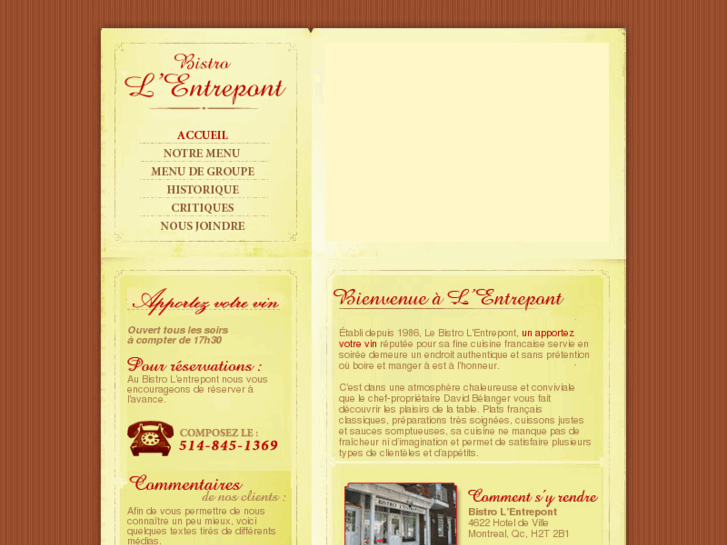 www.bistrolentrepont.com